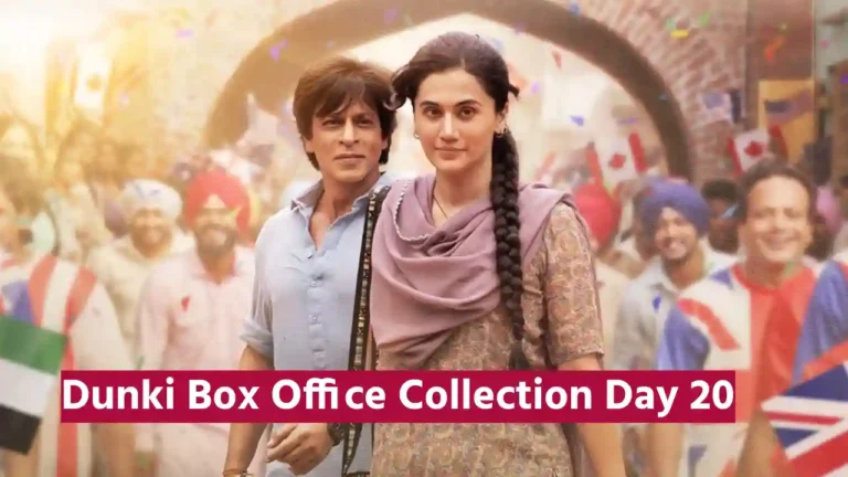 Dunki Box Office Collection Day 20