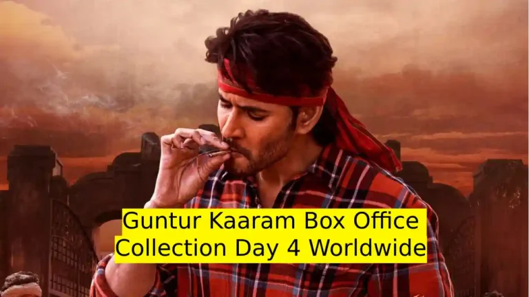 Guntur Kaaram Box Office Collection Day 4 Worldwide