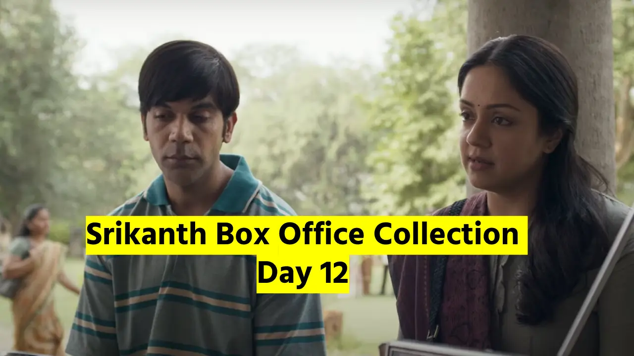 Rajkummar Rao and Jyothika - Srikanth Box Office Collection Day 12