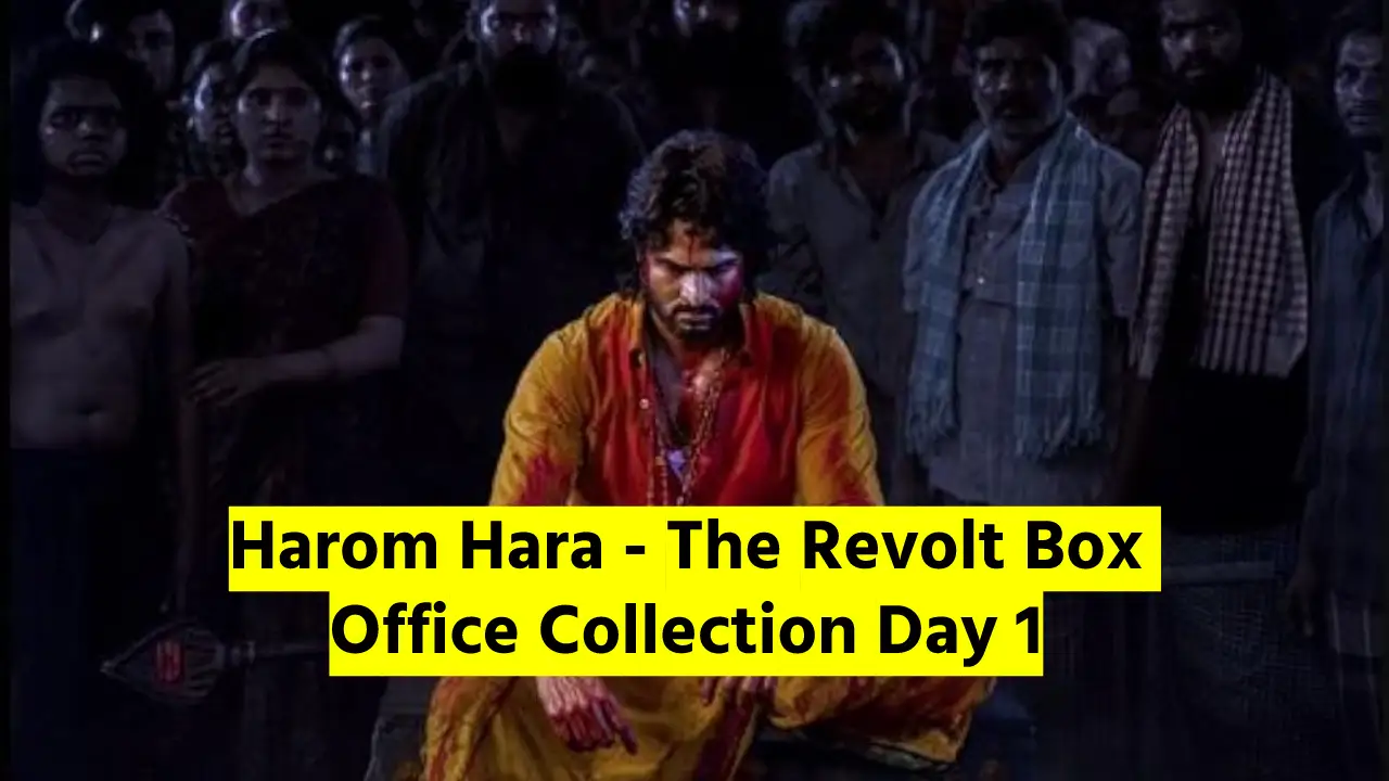 Harom Hara - The Revolt Box Office Collection Day 1