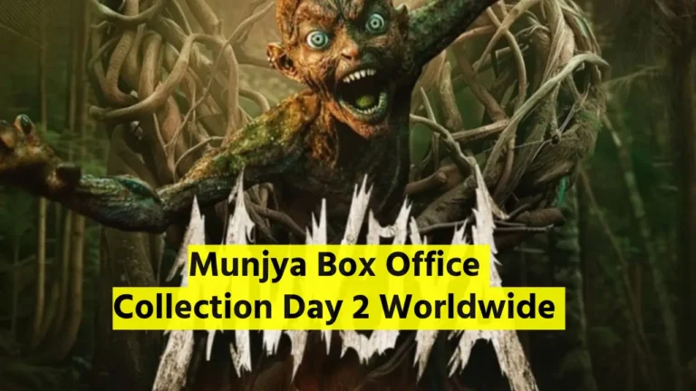 Munjya Box Office Collection Day 2 Worldwide Total