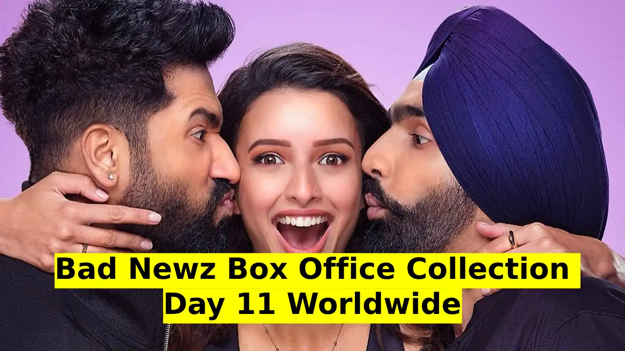 Bad Newz Box Office Collection Day 11 Worldwide: विक्की कौशल की फिल्म बैड न्यूज़ बॉक्स ऑफिस पर हिट है