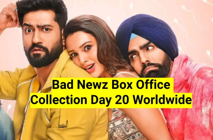 Bad Newz Box Office Collection Day 20 Worldwide